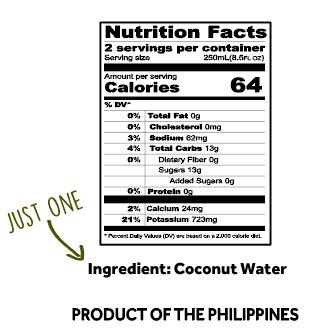 Coconut Water 1 Ingredient